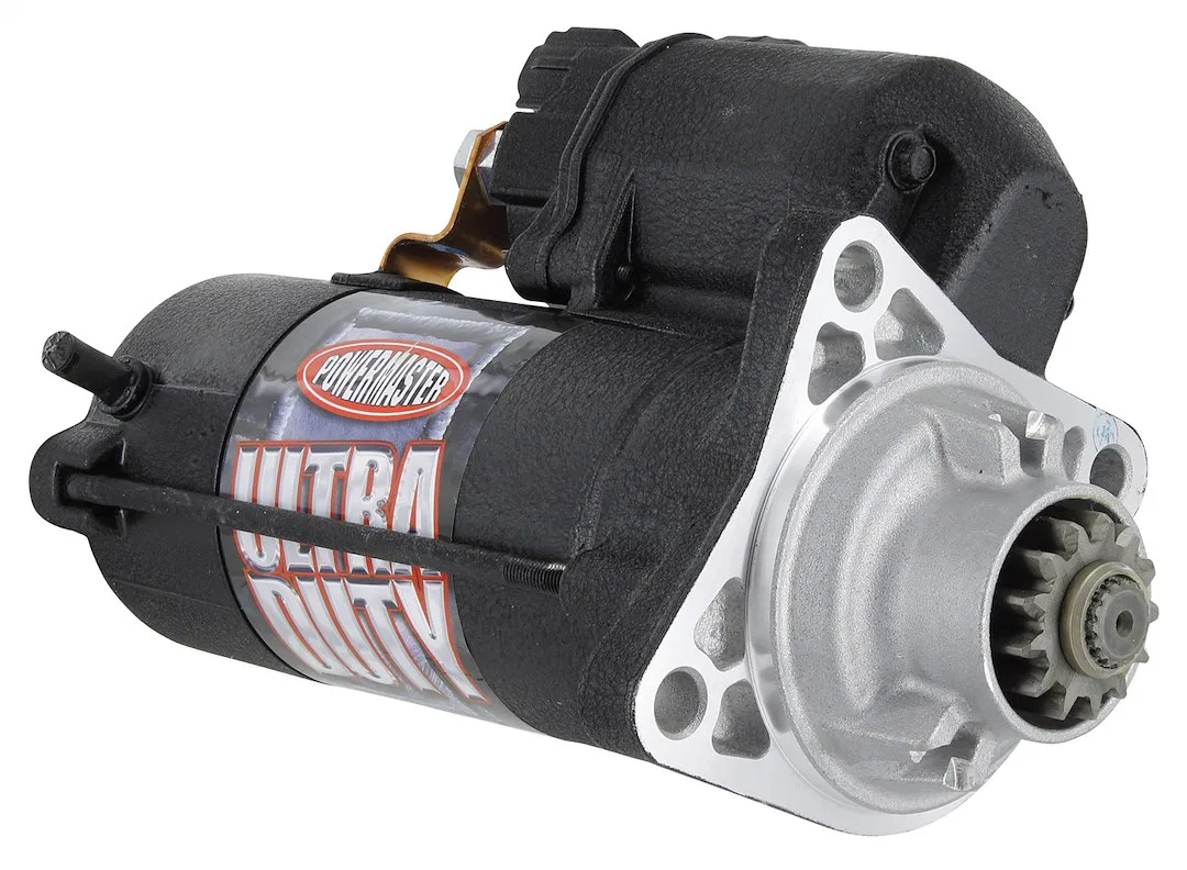 9058 – POWERMASTER Starter, 5.5:1 Gear Reduction Ratio Black Wrinkle Finish